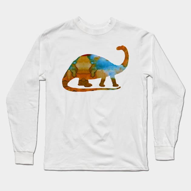 Brontosaurus Long Sleeve T-Shirt by BittenByErmines